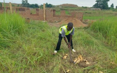 Alle Sechs Räume entstehen beim Schulbau in Quinze